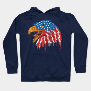 eagle independence head USA Hoodie